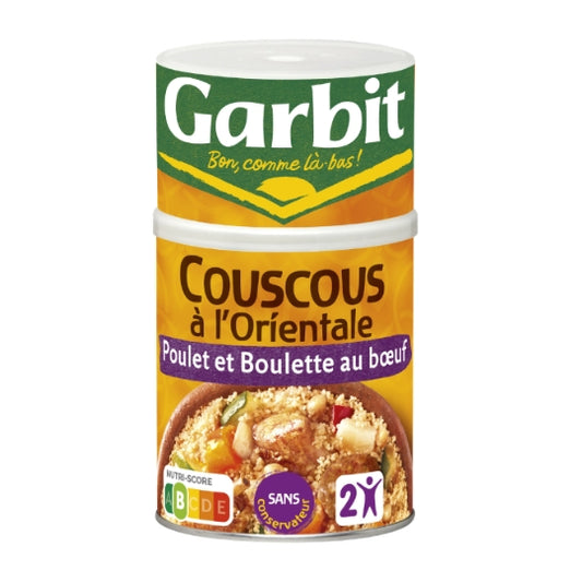 Oriental Couscous Chicken & Beef Garbit