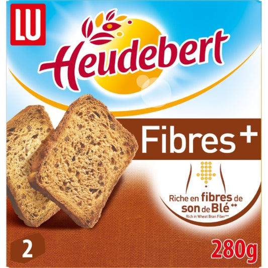 Fiber+ Heudebert Rusks