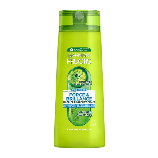 Fortifying Shampoo for Normal Hair with Grapefruit Extract for Strength & Shine Fructis Garnier