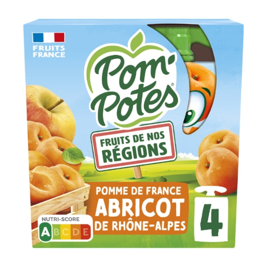 Apple & Apricot Pom'Potes Materne