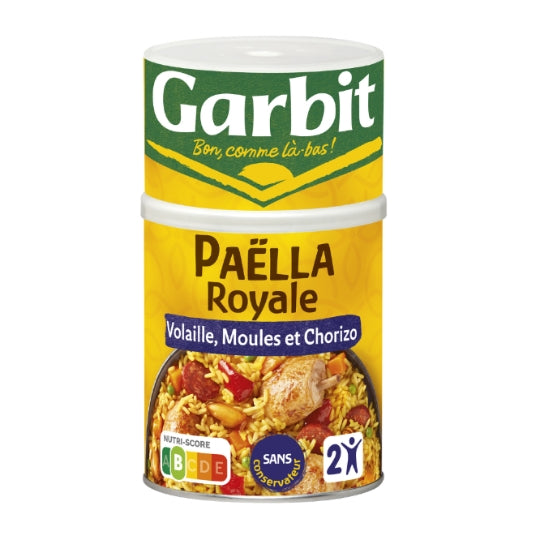 Paella Geflügel - Meeresfrüchte - Chorizo Garbit