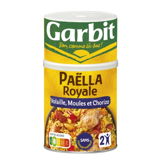 Paella Poultry - Seafood - Chorizo Garbit