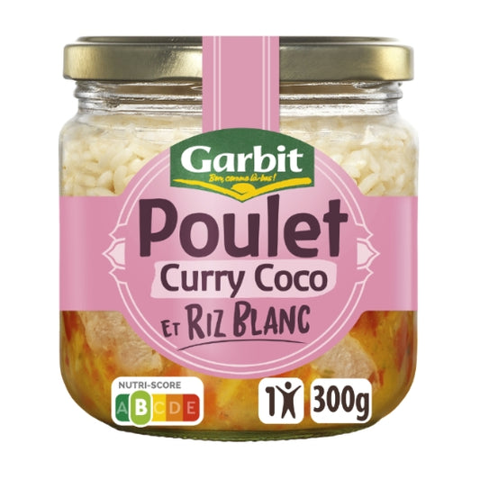 Chicken Coconut / Curry & White Rice Garbit