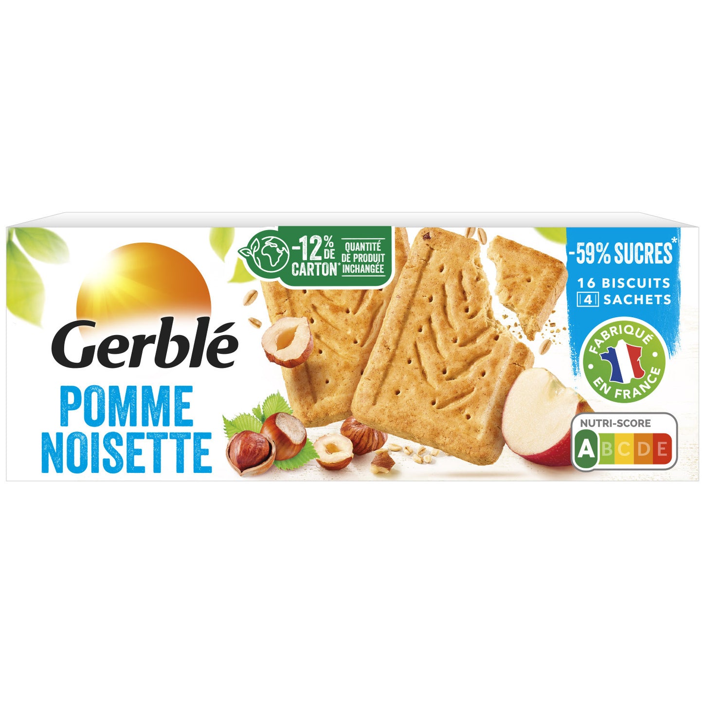 Apfel-Haselnuss-Keks Gerblé