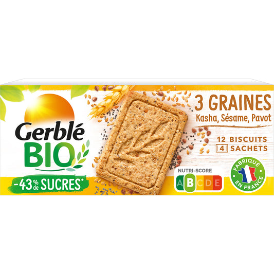 Bio-3-Saaten-Keks Gerblé