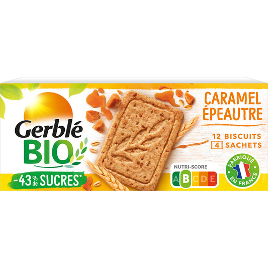 Bio-Karamell-Dinkelgebäck Gerblé