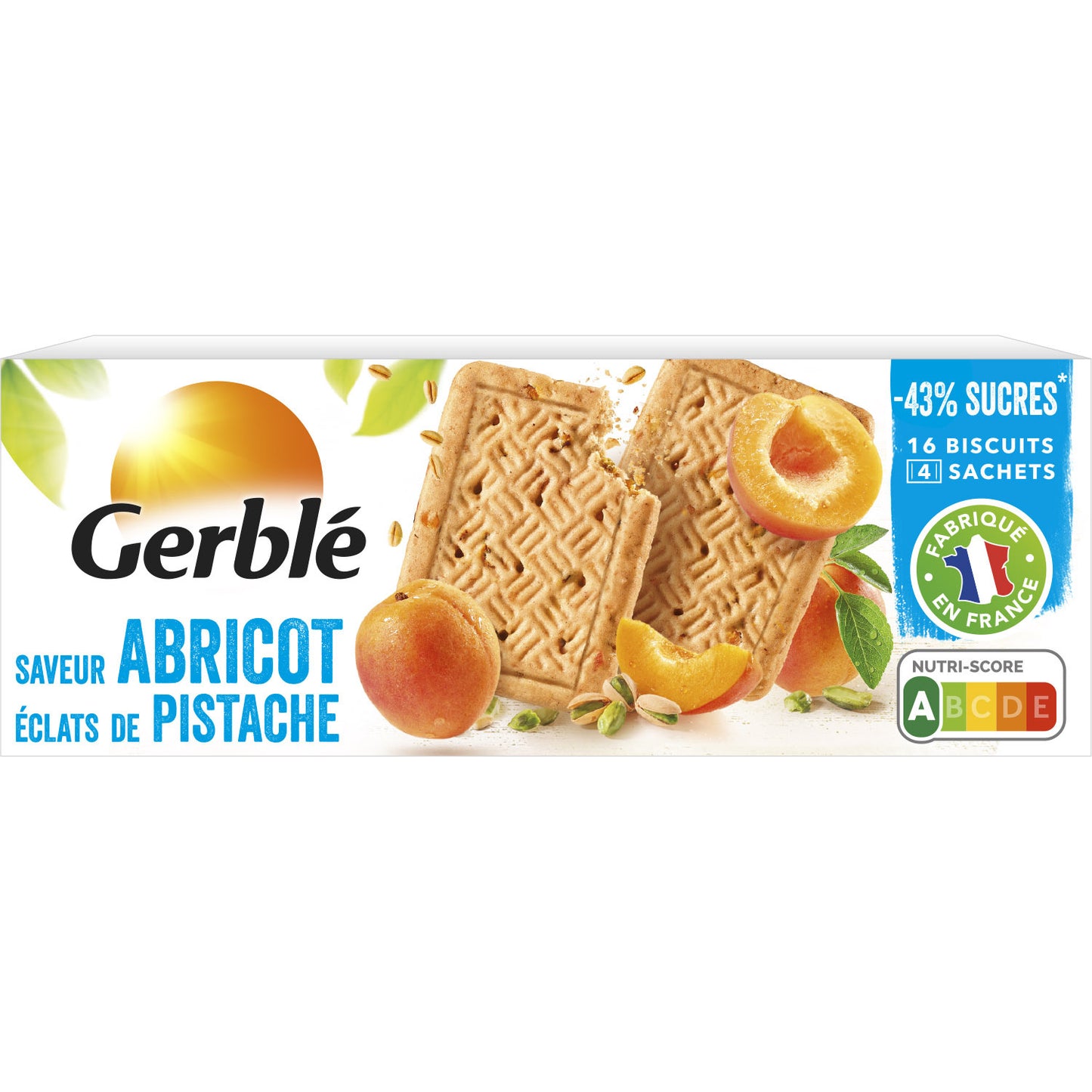 Apricot & Pistachio Biscuit Gerblé