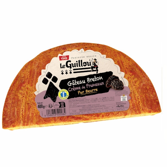 Bretonischer Kuchen mit Pflaumencreme Le Guillou