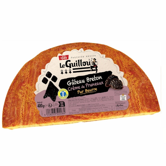 Breton Cake With Prune Cream Le Guillou