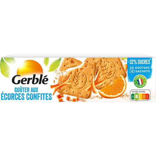 Kandierte Rinden-Snack-Kekse Gerblé