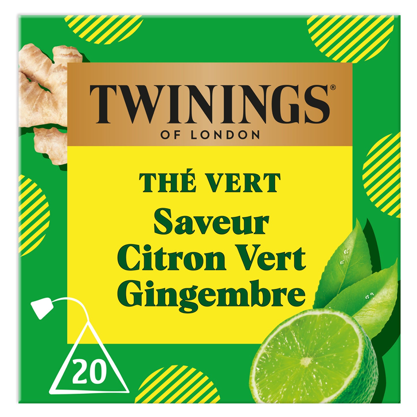 Green Tea Lime / Ginger Twinings