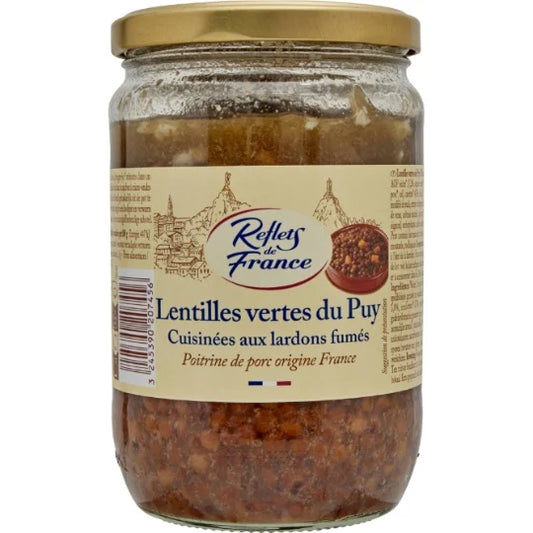 Lentils With Fried Bacon Reflets De France