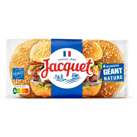 Riesen-Hamburger-Brötchen Jacquet