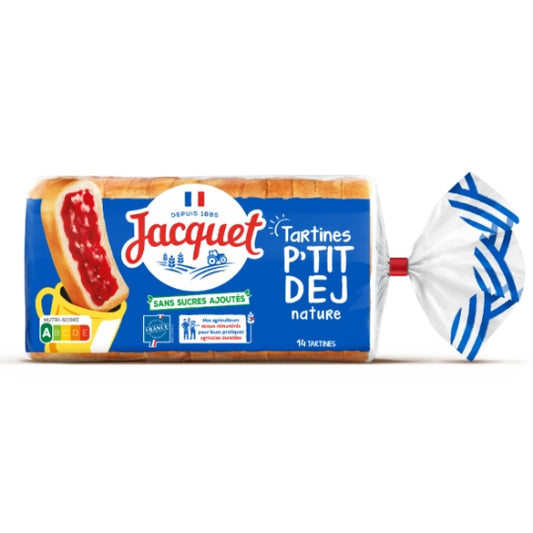 Soft Bread Jacquet - Sliced Bread for Breakfast
