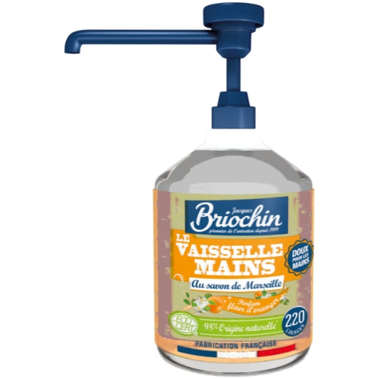 Marseille Soap Dishwashing Liquid with Orange Blossom Briochin