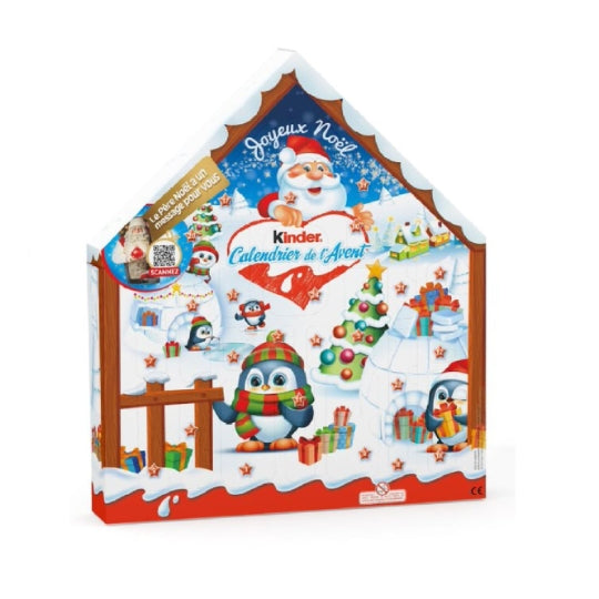Santa's Chalet Milk Chocolate Advent Calendar Kinder