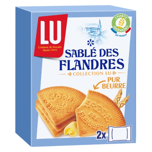 Shortbread Cookies "Sablés Des Flandres" Lu