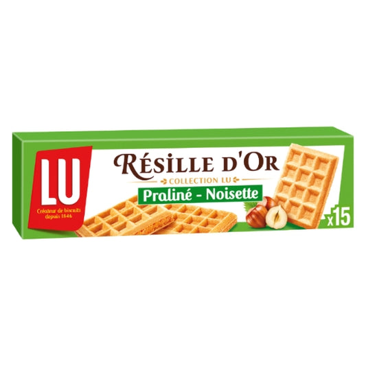 Hazelnut Praline Wafer "Résille D'Or" Lu