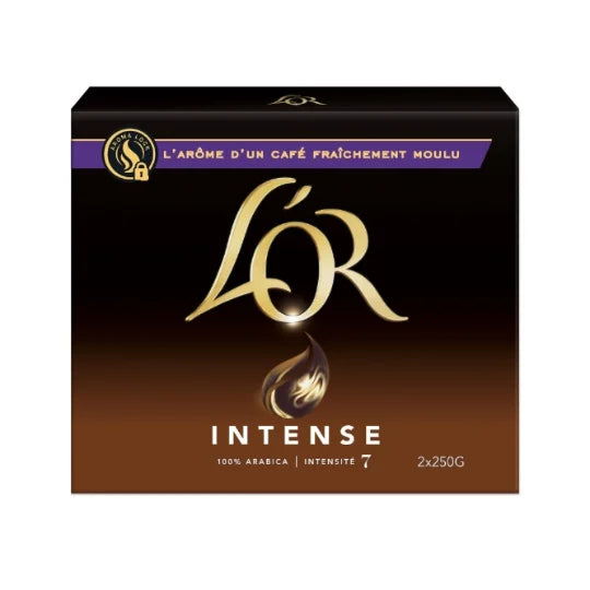 Gemahlener Kaffee 100% Arabica "Intense" L'Or