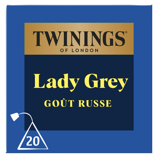 Schwarzer Tee Lady Grey Twinings