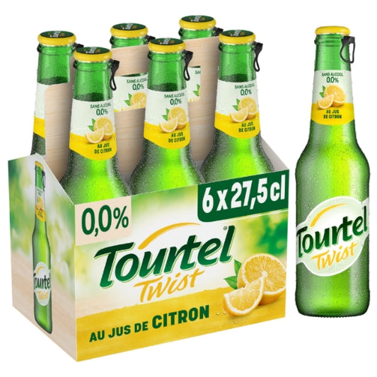 Lemon Flavored Alcohol-Free Beer Tourtel Twist