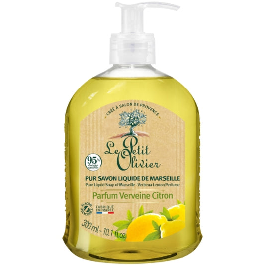 Lemon & Verbena Liquid Soap Le Petit Olivier