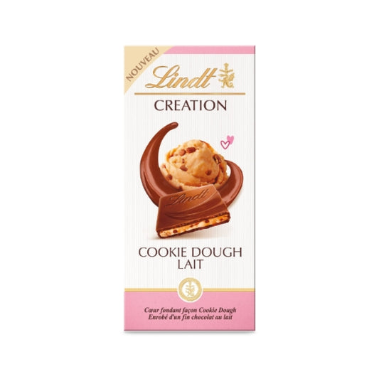 Lindt Cookie Dough Creation Milk Chocolate Bar