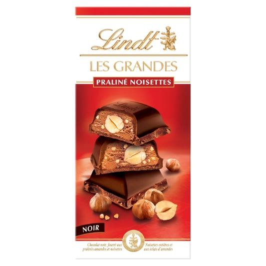 Lindt Praline Hazelnut Dark Chocolate