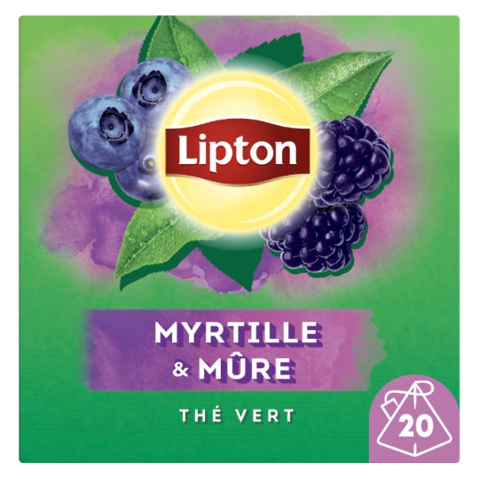 Blueberry & Blackberry Green Tea Lipton