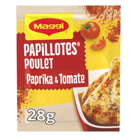Chicken Paprika Tomato Papillotes Maggi