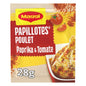 Hähnchen Paprika Tomaten Päckchen Maggi