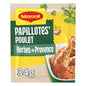 Hähnchen Kräuter der Provence Papillotes Maggi