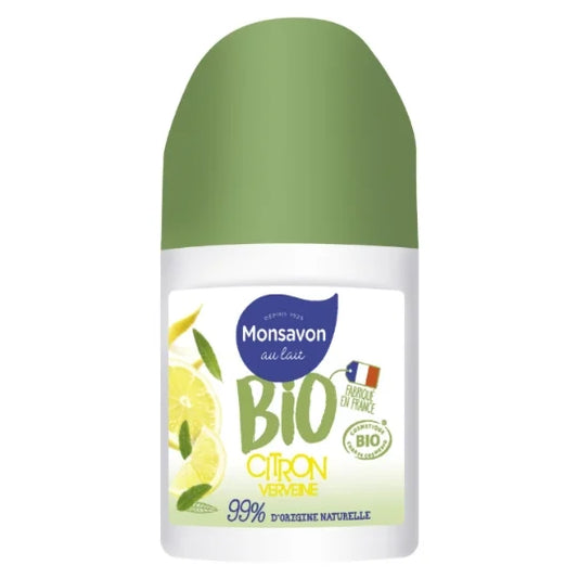 Organic Lemon & Verbena Deodorant Monsavon