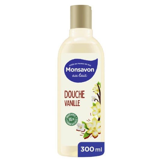 Moisturizing Cream Shower Gel Vanilla - Monsavon