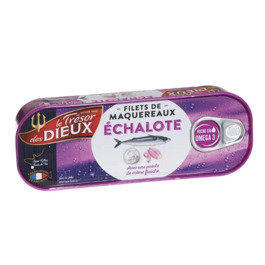 Mackerel Fillets With Shallots Le Trésor Des Dieux