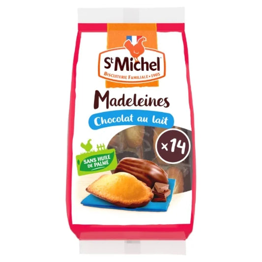 Chocolate Dipped Madeleines Saint Michel