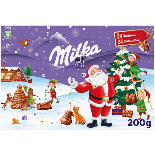 Milka Alpenmilch Schokolade Adventskalender
