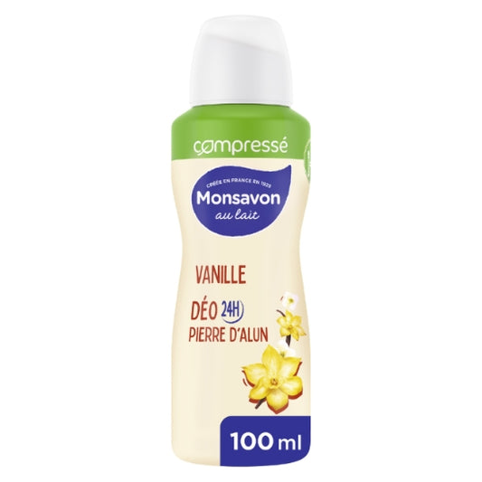 Vanilla & Alum Compressed Deodorant Monsavon