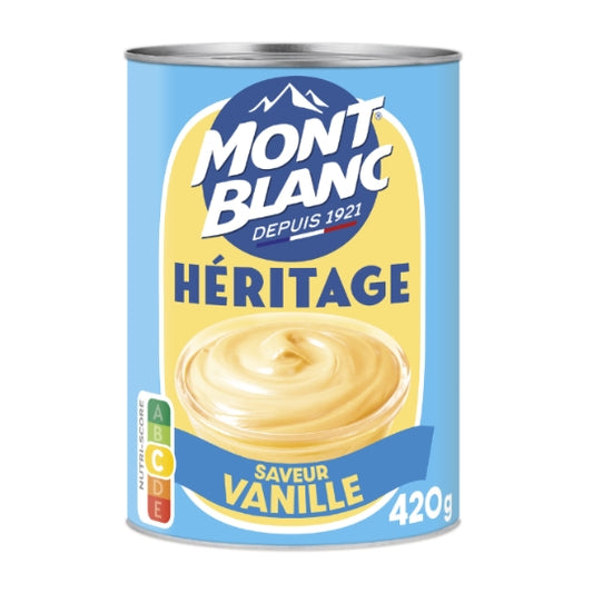 Vanilla Dessert Cream Mont-Blanc