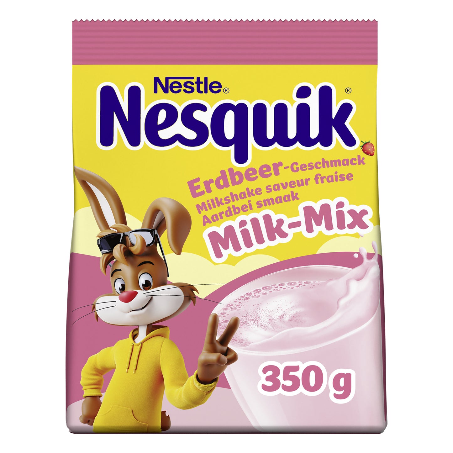 Erdbeergeschmack Pulver Nesquik