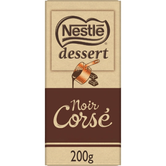 Vollmundige dunkle Kochschokolade Nestlé