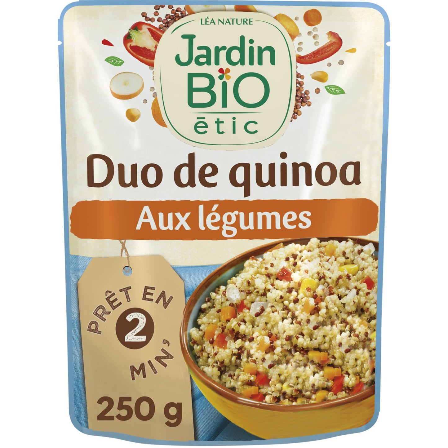 Quinoa & Vegetable Duo Ready Meal Jardin Bio