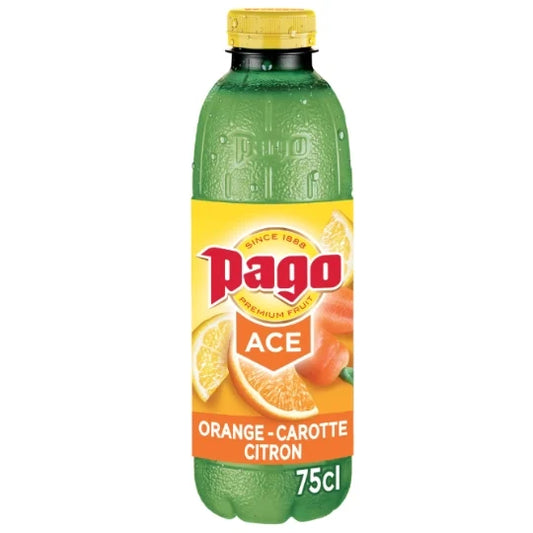 Pago Orange, Karotte & Zitrone Saft