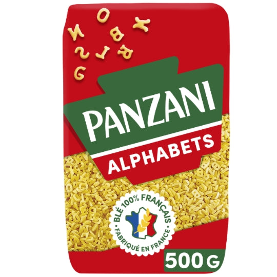 Nudeln Alphabet Panzani