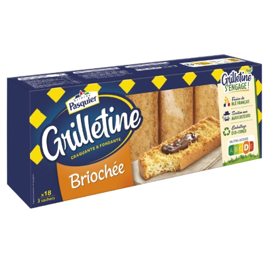 "Grillettines" Brioche Rusks Pasquier
