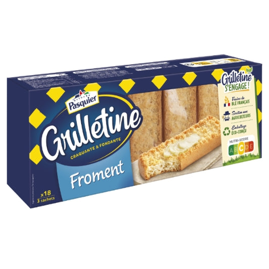 "Grillettines" Wheat Rusks Pasquier
