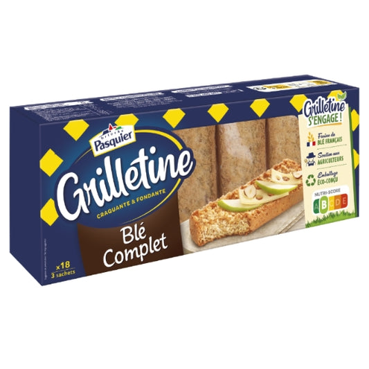 "Grillettines" Wholegrain Rusks Pasquier