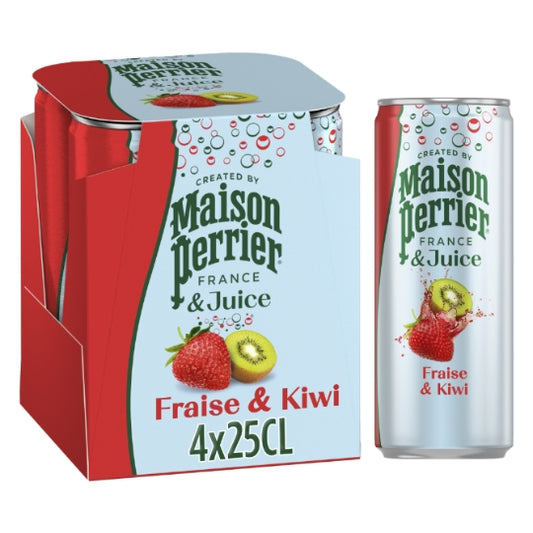 Soft Drink Strawberry & Kiwi Perrier Juice