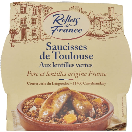 Toulouser Wurst mit Linsen Reflets De France