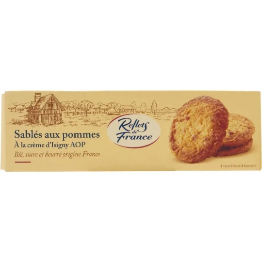 Normannische Butterkekse mit Apfel Reflets De France